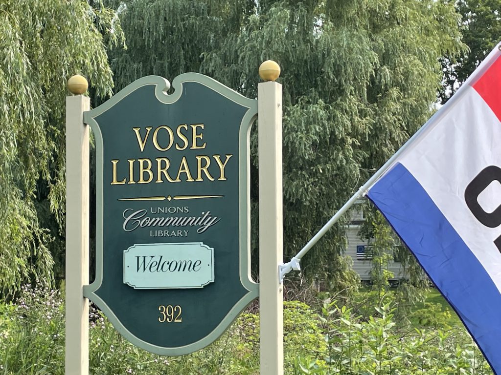 Vose Open Sign
